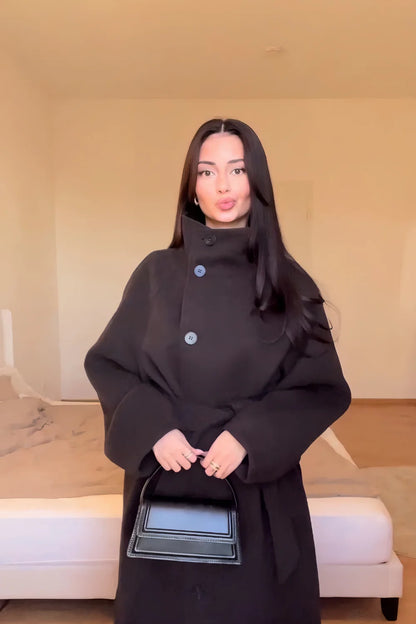 Slifera - Cappotto con collo alto