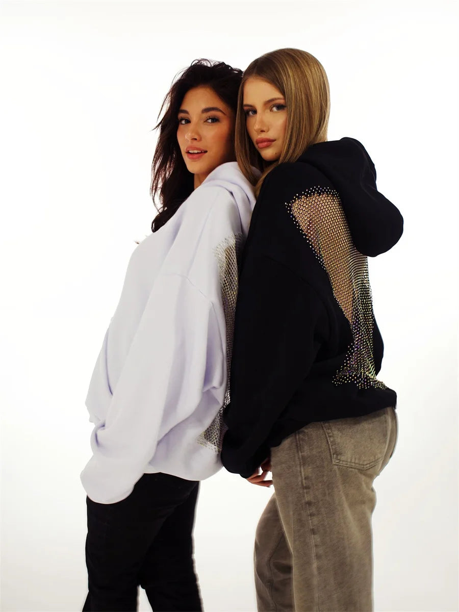 Slifera - Felpa Open Back Crystal