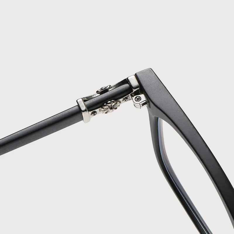 Slifera - Occhiali  trasparenti cromati